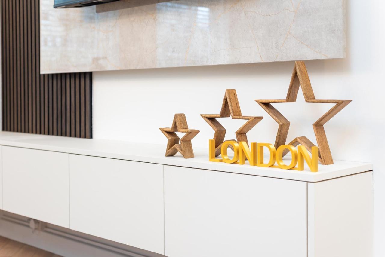 London'S Modern Nuance Apartment - Battersea Ngoại thất bức ảnh