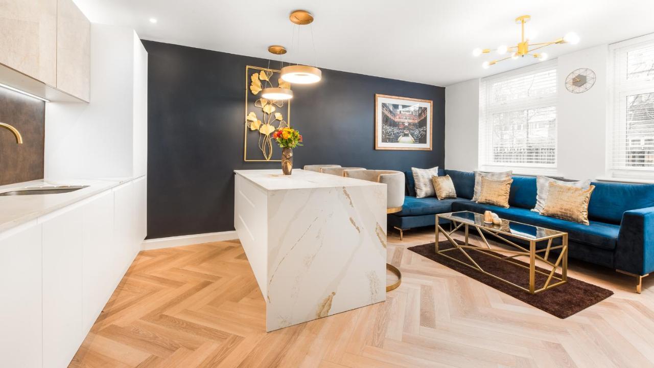 London'S Modern Nuance Apartment - Battersea Ngoại thất bức ảnh